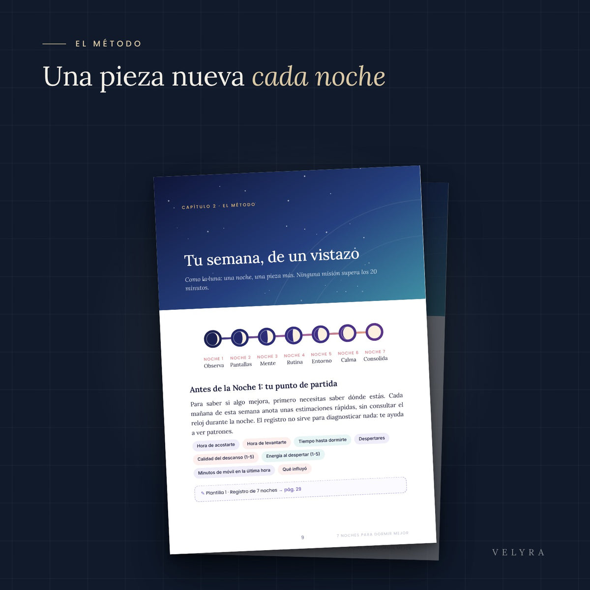 7 noches para dormir mejor
